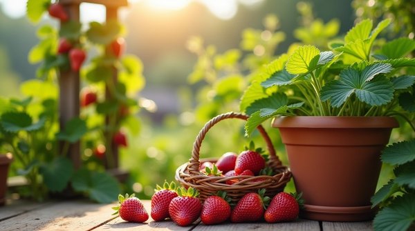 Essential tips for growing strawberries in pots successfully